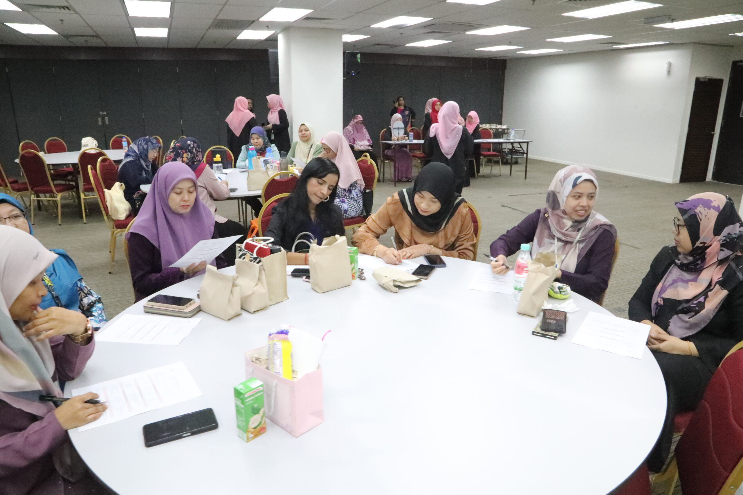 Corporate team activity