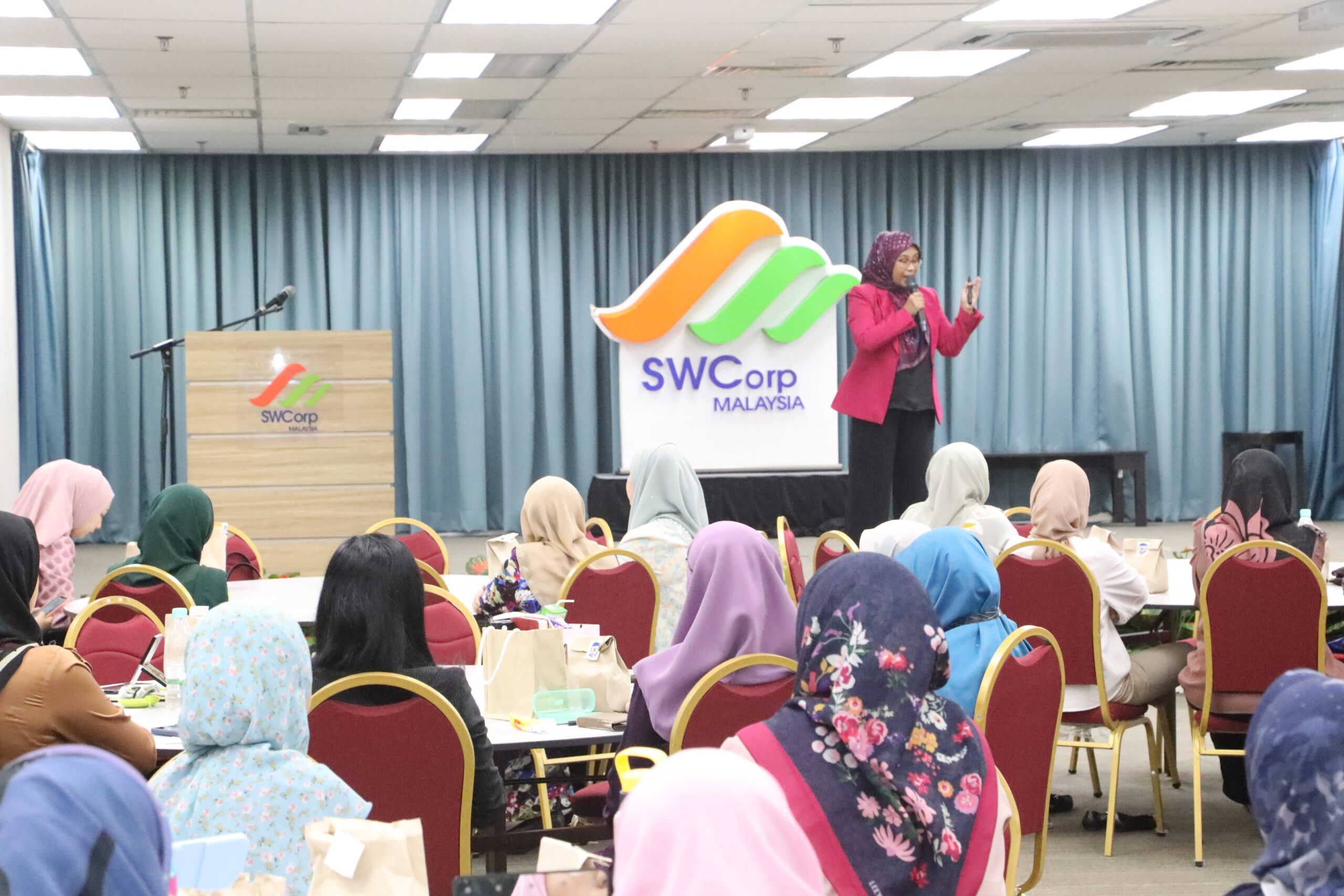 Corporate training session